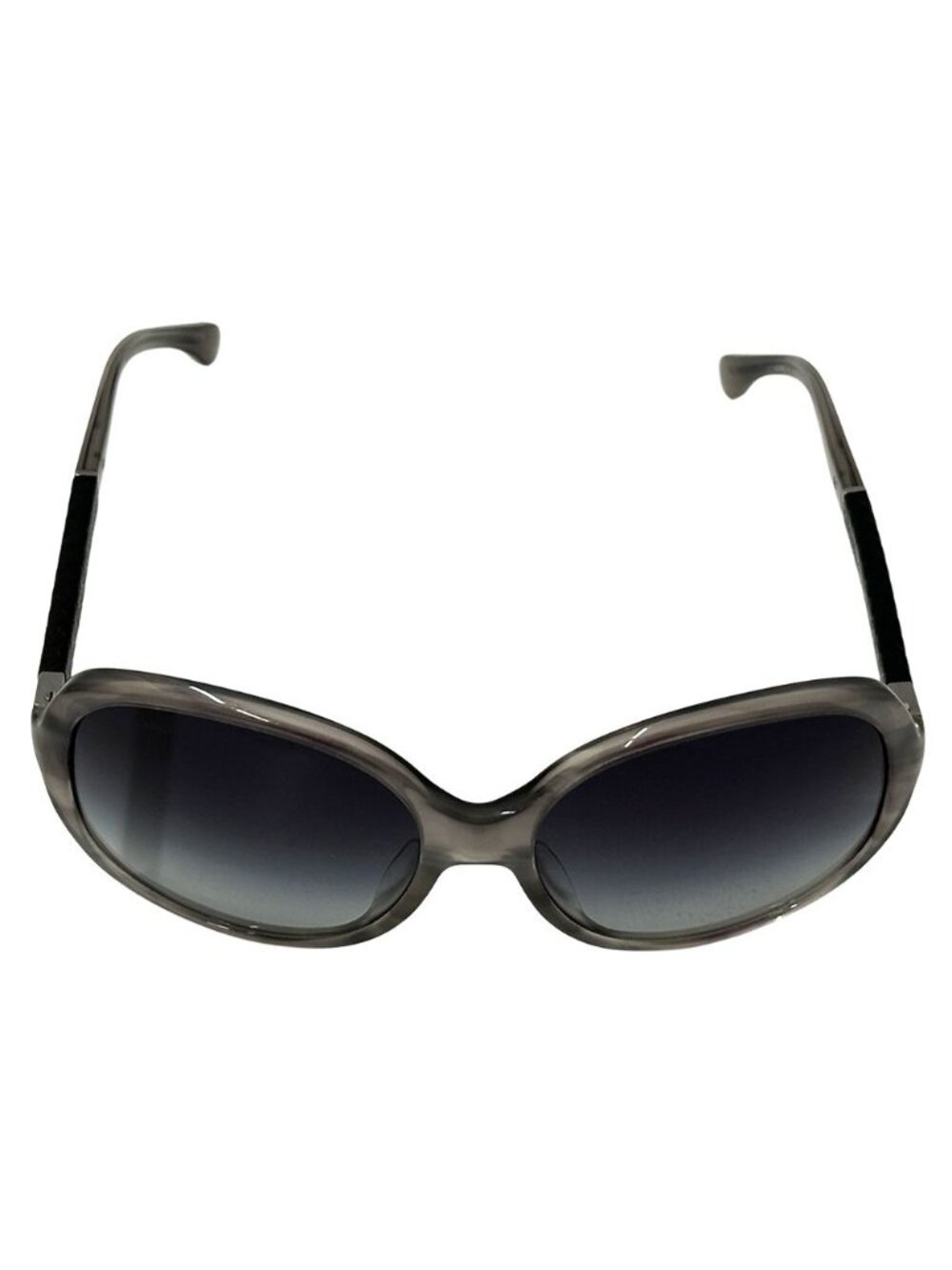 Chanel Sunglasses CC Logo Quilted Gray Black Eyewear - Picture 10 of 15